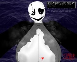 fem gaster from deltarune by cipherpablo