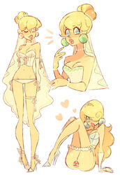 princess peach from mario (series) by eva roze