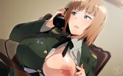 gundula rall from brave witches by em (totsuzen no hakike)