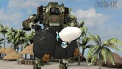 3d animated beach blue_body bt-7274 chip_(sonic) cum cum_inflation cum_inside cumflated_belly cumflation extreme_size_difference fapping furry gay impossible_fit interspecies josh-u4 living_condom massive_balls massive_penis massive_thighs mecha robot sega size_difference sonic_(series) sonic_the_hedgehog_(series) sonic_unleashed sound source_filmmaker tagme titanfall titanfall_2 video
