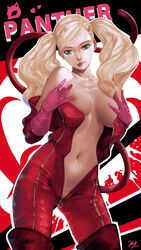 ann takamaki from persona by 21yc