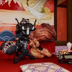 3d corruption harem marvel monster monster_girl scream_(spider-man) spider-man_(series) squirrel_girl_(symbiote_squirrel) symbiote venom_(marvel)