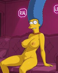 marge simpson from the simpsons by amelia artt