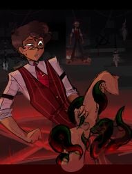 alastor (hazbin hotel) fan art