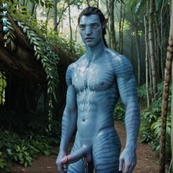 jake sully from avatar by hydrai