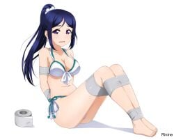 1girls 2d 2d_(artwork) 2d_artwork :o alternate_version_at_source alternate_version_available ankles arm_behind_back arms_behind_back bare_belly bare_calves bare_chest bare_hips bare_knees bare_legs bare_midriff bare_navel bare_shoulders bare_soles bare_thighs barefoot belly belly_button bikini bikini_bottom bikini_only bikini_top blue-haired_female blue_eyebrows blue_hair breasts busty busty_female busty_girl busty_teen calves cleavage collarbone curvaceous curvaceous_body curvaceous_female curvaceous_figure curvaceous_hips curvaceous_teen curvy curvy_body curvy_female curvy_figure curvy_hips curvy_teen digital digital_art digital_drawing digital_drawing_(artwork) digital_media digital_media_(artwork) ear_piercing earrings exposed_arms exposed_belly exposed_chest exposed_hips exposed_legs exposed_midriff exposed_navel exposed_shoulders exposed_skin exposed_thighs exposed_toes feet female female_focus female_only full_body groin halterneck hand_behind_back hands_behind_back high_resolution high_school_student highres knee_up knees knees_up large_breasts lean_figure legs long_hair looking_at_viewer love_live! love_live!_sunshine!! matsuura_kanan midriff more_at_source narrow_waist navel open_mouth parted_bangs parted_lips pierced_ear ponytail purple-eyed_female purple_eyes rinine school_girl shoulders side-tie_bikini sidelocks simple_background sitting sitting_on_ass sitting_on_floor sitting_on_ground slender_body slender_waist slim_waist solo swimsuit swimwear taped taped_arms taped_hands taped_leg taped_legs taped_wrists teen_girl teenage_girl teenage_tits teenager thick_thighs thighs toes tongue white_background white_bikini white_bikini_bottom white_bikini_top white_swimsuit white_swimwear wide_hips young_female young_woman