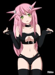 1girls 2d 2d_(artwork) 2d_artwork bare_belly bare_chest bare_hips bare_midriff bare_navel bare_shoulders bare_skin bare_thighs belly belly_button black_bra black_choker black_elbow_gloves black_fingerless_gloves black_gloves black_legwear black_long_gloves black_panties black_stockings black_thigh_highs black_thighhighs black_underwear bra breasts choker cleavage collarbone digital digital_art digital_drawing digital_drawing_(artwork) digital_media digital_media_(artwork) elbow_gloves elbows exposed_belly exposed_chest exposed_hips exposed_midriff exposed_navel exposed_shoulders exposed_skin exposed_thighs eyebrows_visible_through_hair female female_focus female_only fingerless_gloves fingers frown frown_eyebrows frowning frowning_at_viewer gloves green-eyed_female green_eyes groin hair_ornament hair_ornaments half_naked half_nude head_tilt high_resolution highres hourglass_figure inguinal_crease inguinal_ligament lean_figure legwear linette_(rinine) long_gloves long_hair looking_at_viewer medium_breasts midriff naked naked_female naked_woman narrow_waist navel nude nude_female nudity open_mouth original original_art original_artwork original_character panties parted_lips pink-haired_female pink_eyebrows pink_hair pink_hair_female rinine semi_nude shoulders simple_background slender_body slender_waist slim_waist solo standing stockings thigh_gap thigh_highs thighhighs thighs tilted_head underwear upper_body white_background wide_hips