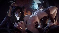 2025 3d 3d_animation 3girls animated anthro anthro_on_anthro anthro_only anus areola ass big_ass big_breasts big_thighs breasts cunnilingus devouring_pussy fangs female female/female female_only fur furry licking longer_than_30_seconds mal0 malo medium_breasts nipples no_sound nude officer_flint open_mouth original_character pussy rat rat_ears rat_girl rat_tail sanomaly scp-1471 scp-1471-a scp-1471-a_(da.nilkaz) scp_foundation stomach_bulge teaser thick_thighs thighs tongue tongue_out vaginal_penetration video wolf wolf_ears wolf_girl wolf_tail yuri