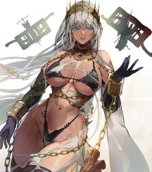 1girls 2d 2d_(artwork) 2d_artwork abs absurdly_long_hair adult adult_female bare_belly bare_chest bare_hips bare_midriff bare_navel bare_shoulders bare_skin bare_thighs belly belly_button big_breasts bikini bikini_bottom bikini_top black_bikini black_bikini_bottom black_bikini_top black_elbow_gloves black_gloves black_legwear black_long_gloves black_micro_bikini black_stockings black_string_bikini black_swimsuit black_swimwear black_thigh_highs black_thighhighs blue-eyed_female blue_eyes breasts brown-skinned_female brown_skin brown_skinned_female busty busty_female busty_girl collarbone curvaceous curvaceous_body curvaceous_female curvaceous_figure curvaceous_hips curvy curvy_body curvy_female curvy_figure curvy_hips digital digital_art digital_drawing digital_drawing_(artwork) digital_media digital_media_(artwork) ear_piercing ear_piercings earrings elbow_gloves elbows exposed_belly exposed_chest exposed_hips exposed_midriff exposed_navel exposed_shoulders exposed_skin exposed_thighs eyebrows_visible_through_hair fate/grand_order fate_(series) female female_focus female_only fingers gloves gold_(metal) gold_bracelet gold_chain gold_earrings gold_jewelry groin hair_ornament hair_ornaments half-closed_eyes halterneck high_resolution highres hourglass_figure huge_boobs huge_breasts inframammary_fold inguinal_crease inguinal_ligament large_boobs large_breasts lean_figure legs_closed legs_together legwear long_gloves long_hair looking_at_viewer mature mature_female micro_bikini midriff muscular muscular_female narrow_waist navel nishiide_kengorou open_mouth open_mouth_smile parted_lips pierced_ear pierced_ears plump_breasts shoulders simple_background slender_body slender_waist slim_waist smile smiley_face smiling smiling_at_viewer solo standing stockings stomach string_bikini swimsuit swimwear thick_thighs thigh_highs thighhighs thighs thighs_together thong_bikini tongue upper_body very_long_hair very_long_hair_female white-haired_female white_background white_eyebrows white_hair wide_hips zenobia_(fate)
