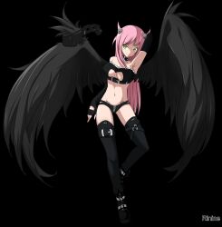 1girls 2d 2d_(artwork) 2d_artwork armpit armpit_crease armpit_peek armpits bare_armpits bare_belly bare_chest bare_midriff bare_navel bare_shoulders bare_skin bare_thighs belly belly_button black_bra black_elbow_gloves black_fingerless_gloves black_footwear black_gloves black_legwear black_long_gloves black_panties black_shoes black_stockings black_thigh_highs black_thighhighs black_underwear black_wings bra breasts busty busty_female busty_girl cleavage closed_mouth_smile collarbone digital digital_art digital_drawing digital_drawing_(artwork) digital_media digital_media_(artwork) elbow_gloves elbows exposed_armpits exposed_belly exposed_chest exposed_midriff exposed_navel exposed_shoulders exposed_skin exposed_thighs female female_focus female_only fingerless_gloves fingernails fingers footwear frilled_bra full_body gloves green-eyed_female green_eyes groin hair_ornament hair_ornaments hairless_armpits hand_behind_head head_tilt high_resolution highres hourglass_figure inguinal_crease inguinal_ligament lean_figure legs legwear linea_alba linette_(rinine) long_gloves long_hair looking_at_viewer medium_breasts midriff narrow_waist navel original original_art original_artwork original_character panties pink-haired_female pink_eyebrows pink_hair pink_hair_female posing posing_for_the_viewer rinine shaved_armpits shoes shoulders simple_background slender_body slender_waist slim_waist smile smiley_face smiling smiling_at_viewer smirk solo stockings stomach thigh_gap thigh_highs thighhighs thighs tilted_head underwear white_background wide_hips wings