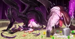 after_rape after_sex angry angry_sex animal_genitalia animal_penis anthro anthro_on_bottom anthro_on_feral anthro_penetrated anus arm_grab ass_up avian big_penis bird black_body blush bodily_fluids bottomless bottomless_anthro bow_(weapon) canine_genitalia canine_penis claws clothed clothing cum cum_drip cum_in_ass cum_inside cum_on_ground dragon dripping duo ender_dragon excessive_cum excessive_genital_fluids feathered_wings feathers feral feral_on_top feral_penetrating feral_penetrating_anthro forced genital_fluids genitals hi_res horn knot knot_root knotted_penis larger_feral looking_at_another male male/male membrane_(anatomy) membranous_wings microsoft minecraft mojang multiple_angles mythological_creature mythological_scalie mythology on_ground open_mouth owl penetration penis purple_eyes purple_penis raised_tail ranged_weapon rape rear_view sad_zarya scalie sex side_view size_difference smaller_anthro spikes spikes_(anatomy) spread_legs spreading tail teeth thong underwear vein veiny_penis weapon wings xbox_game_studios zoophilia