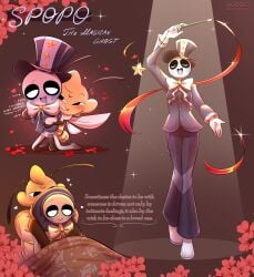 bee beez beez_(hikorikimo) cuntboy dandy's_world dandys_world dandys_world_oc genderfluid ghost juicy_pussy magic morikusan oc original pussy pussy_juice request toons