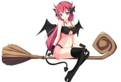 1girls 2d 2d_(artwork) 2d_artwork ankles bare_arms bare_belly bare_chest bare_hips bare_midriff bare_navel bare_shoulders bare_skin bare_thighs belly belly_button black_fingerless_gloves black_gloves black_hair_ribbon black_hair_tie black_legwear black_ribbon black_stockings black_thigh_highs black_thighhighs black_wings blue-eyed_female blue_eyes breasts broom busty busty_female busty_girl calves closed_mouth_smile collarbone curvaceous curvaceous_body curvaceous_female curvaceous_figure curvaceous_hips curvy curvy_body curvy_female curvy_figure curvy_hips digital digital_art digital_drawing digital_drawing_(artwork) digital_media digital_media_(artwork) exposed_arms exposed_belly exposed_chest exposed_hips exposed_midriff exposed_navel exposed_shoulders exposed_skin exposed_thighs feet female female_focus female_only fingerless_gloves fingers flying_broom full_body gloves hair_ribbon hair_tie half_naked half_nude hand_on_knee hand_on_leg hand_on_own_knee hand_on_own_leg head_tilt high_resolution highres knees large_breasts lean_figure legs legwear licking_lips linette_(rinine) long_hair looking_at_viewer midriff naked naked_female naked_woman narrow_waist navel nude nude_female nudity original original_art original_artwork original_character pink-haired_female pink_eyebrows pink_hair pink_hair_female ribbon rinine semi_nude shoulders simple_background sitting slender_body slender_waist slim_waist smile smiley_face smiling smiling_at_viewer smirk solo stockings thigh_highs thighhighs thighs tilted_head tongue tongue_out underwear_only white_background wide_hips wings