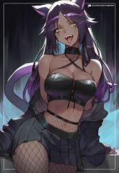 shihouin yoruichi from bleach by setsuaiart