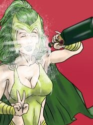 lorna dane from marvel by turkenjamez