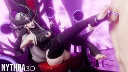 1boy 1girls 3d blender cbt cum cum_drip cum_on_feet feet femdom foot_fetish footjob footjob_with_one_foot league_of_legends league_of_legends:_wild_rift leash leash_pull leashed_to_genitals light-skinned_female light-skinned_male light_skin mage magic nythra3d riot_games slave small_penis small_penis_humiliation stirrup_legwear syndra teasing