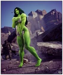 she-hulk from marvel by vj99