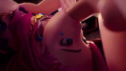 1boy 1girls 3d 3d_animation 3d_model animated balls ballsack blowjob blowjob_face blue_eyes cock cock_sucking cum_in_hair deep_penetration deepthroat dick_sucking face_fucking female hair hair_move league_of_legends long_hair longer_than_30_seconds male male/female moaning moaning_in_pleasure moaning_on_cock on_back on_table oral oral_penetration oral_sex penis pink_hair pounding seraphine_(league_of_legends) sound swallowing swallowing_cum swallowing_penis_while_deepthroat sword_swallowing_position tagme thecount upside-down very_long_hair video