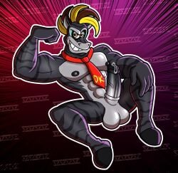 abs absurd_res animal_genitalia animal_penis anthro balls bananza_power bfad biceps big_balls big_muscles black_stripes bodily_fluids cum cum_drip dannynsfw dark_body dark_fur donkey_kong donkey_kong_(character) donkey_kong_(series) donkey_kong_(zebra_bananza) donkey_kong_bananza dripping equid equine equine_genitalia equine_penis erection food fruit fur genital_fluids genitals hi_res hooves kong male male_only mammal muscles muscular muscular_anthro muscular_male necktie nintendo nipples penis plant precum precum_drip primate simple_background sole_male solo solo_male striped_body stripes zebra zebra_bananza zebra_donkey_kong