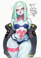 1girls ai_assisted ai_generated big_ass big_breasts breasts cd_projekt_red curvaceous curvy curvy_figure cyberpunk cyberpunk:_edgerunners cyberpunk_(series) cyberpunk_2077 digital_media_(artwork) female green_hair hips honkibooty hourglass_figure huge_ass large_ass legs mature mature_female rebecca_(edgerunners) slim_waist thick thick_hips thick_legs thick_thighs thighs voluptuous waist wide_hips wide_thighs