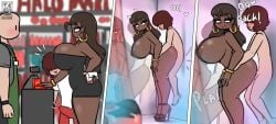 ahe_gao doggy_style haloowl larger_female larger_penetrated plap size_difference smaller_male tagme vaginal_penetration video