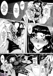 1futa 1futa1girl 1girl1futa 1girls ass cheating cucked_by_futa cuckold desperation doujinshi female futanari futanari/female manga_style misato_katsuragi neon_genesis_evangelion page_2 pussy r-e-l-o-a-d ritsuko_akagi tagme touching_pussy wedgie yuri