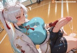 1futa 2025 ai_generated balls big_ass big_balls big_breasts big_butt big_penis big_thighs breasts breasts breasts cum cum_on_body cum_on_breasts cum_on_face cumshot feixiao_(honkai:_star_rail) female femdom fox fox_ears fox_girl furanataai futa_focus futa_only futadom futanari honkai:_star_rail honkai_(series) huge_ass huge_balls huge_breast huge_cock hung_futa looking_at_viewer moaning penis pov taker_pov thick thick_ass thick_legs thick_penis thick_thighs