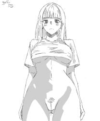 artist_logo bottomless bottomless_female bush bushy_pubes female gerfin hairy_pussy home naked nudity pubic_hair pussy shameless white_hair