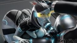 1girls 2020s 2025 3d 3d_(artwork) big_breasts big_thighs breasts edi female female_focus gold_(character) hi_res highres kein_wal large_breasts mass_effect tagme thick_thighs thighs wet