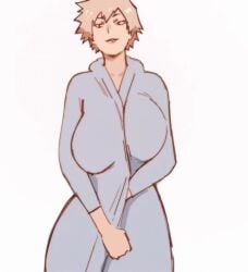 <1_second_video 1girls 2d 2d_animation animated bakugou_mitsuki bathrobe blonde_hair boku_no_hero_academia breasts dzenrei female flashing flashing_breasts large_breasts looking_at_viewer mature_female milf mitsuki_bakugou my_hero_academia pussy robe robe_only short_video shorter_than_10_seconds solo solo_female solo_focus tagme vagina video