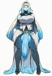 1futa ai_generated big_breasts big_penis curvy curvy_figure fantasy futa_only futanari huge_cock intersex large_breasts monster monster_girl mullon novelai original penis simple_background solo solo_focus standing veiny_penis voluptuous voluptuous_futa