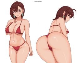 ayase momo from dandadan by eclypse
