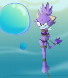 blaze the cat from sega by boundlightning