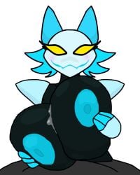 1boy 1boy1girl 1girls 2d 3:4 animated animated animated beat_banger beat_banger_no_music black_background blue_fur blue_hair cat_ears cat_eyes catgirl deltarune deltarune_chapter_2 felid feline female female_focus looking_at_viewer male male_pov paizuri pauldrons pov pov_male pov_paizuri shitfart29 smiling_at_viewer tasque_manager_(deltarune) titjob titjob_pov undertale undertale_(series)