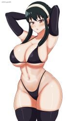 1girls adult adult_female anime_milf arm_gloves armpits bare_armpits bare_belly bare_chest bare_hips bare_midriff bare_navel bare_shoulders bare_skin bare_thighs belly belly_button big_breasts bikini bikini_bottom bikini_top black_hair black_hair_female blush blush_face blushing_female breasts busty busty_female busty_girl busty_milf cleavage collarbone curvaceous curvaceous_body curvaceous_female curvaceous_figure curvaceous_hips curvaceous_thighs curvy curvy_body curvy_female curvy_figure curvy_hips curvy_milf curvy_thighs eclypse elbow_gloves elbows exposed_armpits exposed_belly exposed_chest exposed_hips exposed_midriff exposed_navel exposed_shoulders exposed_skin exposed_thighs female female_focus female_only gloves groin hairband hand_behind_head hands_behind_head high_resolution highres hot_milf hourglass_figure huge_breasts large_breasts lean_figure leggings legwear lips long_hair looking_at_viewer mature mature_female midriff milf narrow_waist navel open_mouth over-kneehighs parted_lips plump_breasts red_eyes red_eyes_female sidelocks simple_background slender_body slender_waist slim_waist sling_bikini sling_bikini_bottom solo spy_x_family standing stockings string_bikini swimsuit swimwear thick_thighs thigh_highs thighhighs thighs tongue upper_body white_background white_hairband wide_hips yor_briar yor_forger young_milf young_woman_and_milf