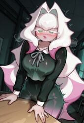 white ghost cookie from cookie run