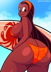 1girls atomickingboo big_ass big_breasts breasts brown-skinned_female brown_body brown_skin busty curvaceous curvy curvy_figure dark-skinned_female dark_hair dark_skin digital_media_(artwork) female hips hourglass_figure huge_ass huge_breasts large_ass large_breasts legs mature mature_female oc original original_character shaylynn_summer the_besties_(atomickingboo) thick thick_hips thick_legs thick_thighs thighs voluptuous voluptuous_female waist wide_hips
