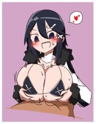 asagi_asagiri bikini bikini_top breasts cleavage disgaea kyustep large_breasts makai_kingdom makai_wars nippon_ichi_software paizuri