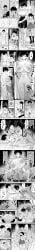 1futa absurdres anus ass breasts censored cum cum_in_pussy ejaculation female futanari highres hug huge_breasts large_breasts large_penis long_hair mating_press ngym_futa nude penis ponytail pussy sex shirt short_hair size_difference skirt