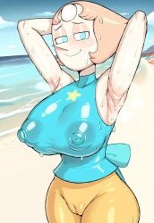 1girls ai_generated areola areola_bulge areolae areolae_visible_through_clothing armpit armpit_fetish armpits arms_behind_head arms_up ass big_breasts big_nipples blue_eyes breasts cameltoe cartoon_network civitai clothed clothed_female clothing dressed female female_focus female_only forehead_gem gem gem_(species) gem_on_forehead half-closed_eyes large_breasts looking_at_viewer nipple_bulge nipple_outline nipples nipples_visible_through_clothing peach_hair pearl_(steven_universe) pointy_nose puckout puffy_areola puffy_areolae puffy_nipples puffy_pussy pussy smile smiling smiling_at_viewer solo solo_female solo_focus steven_universe sweat sweat_fetish sweat_on_breasts sweatdrop sweating sweaty sweaty_armpit sweaty_armpits sweaty_arms sweaty_body sweaty_breasts thick thick_thighs thighs thin_waist white_body white_skin wide_hips