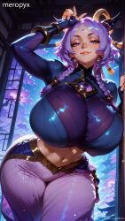 yunara from league of legends by meropyx