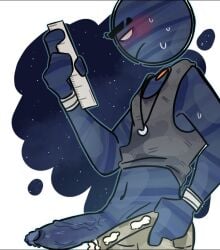 1boy big_penis blue_body blue_skin body color colored gay gay_male hanaku_1allover male male_focus male_only penis planet_x planet_x(solarballs) planetx skin solarballs tagme uncensored yaoi