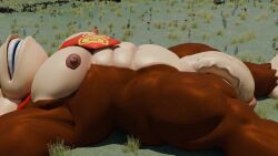 3d_animation abs absurd_res animation ape balls blender_cycles brown_fur cock_fart dick_fart donkey_kong donkey_kong_(character) donkey_kong_(series) fart fart_fetish farting farting_in_sleep farting_while_sleeping flaccid flaccid_penis forest forest_setting gorilla humanoid_genitalia humanoid_penis nintendo nipples peach_penis_tip pecs penis penis_fart rareware sleep sleeping sleeping_nude snoring tagme tan_penis video