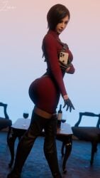 1girls 3d ada_wong big_ass big_breasts big_thighs breasts bust busty capcom curvaceous curvy curvy_figure female hips huge_ass huge_breasts large_ass large_breasts light-skinned_female light_skin mature mature_female resident_evil resident_evil_2 resident_evil_4 slim_waist thick thick_hips thick_legs thick_thighs thighs voluptuous waist wide_hips zina_(artist)