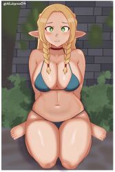 marcille donato from dungeon meshi by eclypse
