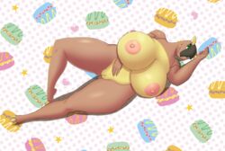 1girls 2017 anthro anthrofied big_breasts breasts deadpliss female female_only fur furry furry_only green_eyes huge_breasts ipan kangaskhan large_breasts mature_female nintendo nipples nude pokémon_(species) pokemon pokemorph pose pussy solo thick_thighs video_games wide_hips