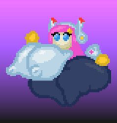 animated big_ass big_breasts huge_ass huge_breasts kirby_(series) live2d pixel_animation pixel_art shortstack susanna_patrya_haltmann susie_(kirby) the_inclined_trunk