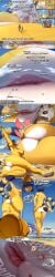 2023 absurd_res animal_crossing ankha ankha_(animal_crossing) anthro ass blue_hair breasts city close-up comic dialogue digital_media_(artwork) discordthege egyptian_mythology english_text feet felid feline female genitals group hair hi_res huge_filesize long_image macro macro_female male male/female mammal markings middle_eastern_mythology mythology nintendo nude pawpads paws pussy soles solo striped_markings striped_tail stripes tail tail_markings tall_image text toes yellow_inner_ear