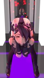 1girls 3d animated ass asymmetrical_hair backless_leotard backless_outfit brown_eyes cat_ears cute_fang dancing dat_ass epilepsy_warning erisa_(fortnite) female female_only flashing_lights fortnite leaning_forward leotard mp4 multiple_views music purple_hair seejaydj shaking_butt solo solo_female sound strobe_lights tagme thighhighs video