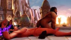 2boys 3d anal anal_sex animated bara beard blood_elf czad0ra dark_hair forced_penetration male male/male male_focus male_only moris mp4 no_sound pointy_ears restrained reverse_cowgirl_position sex shackles sundown video world_of_warcraft wrathion yaoi